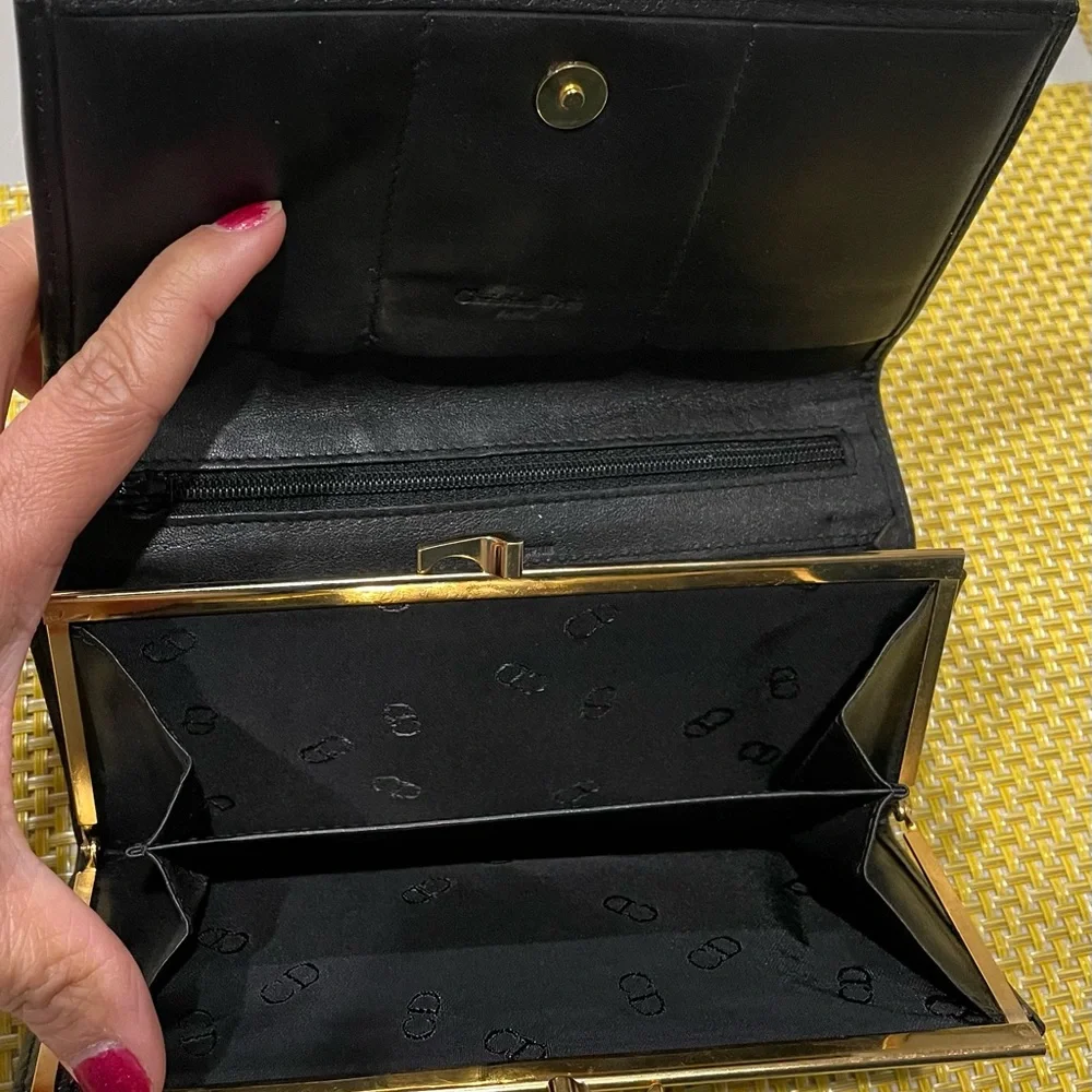 Authentic Christian Dior Long Wallet